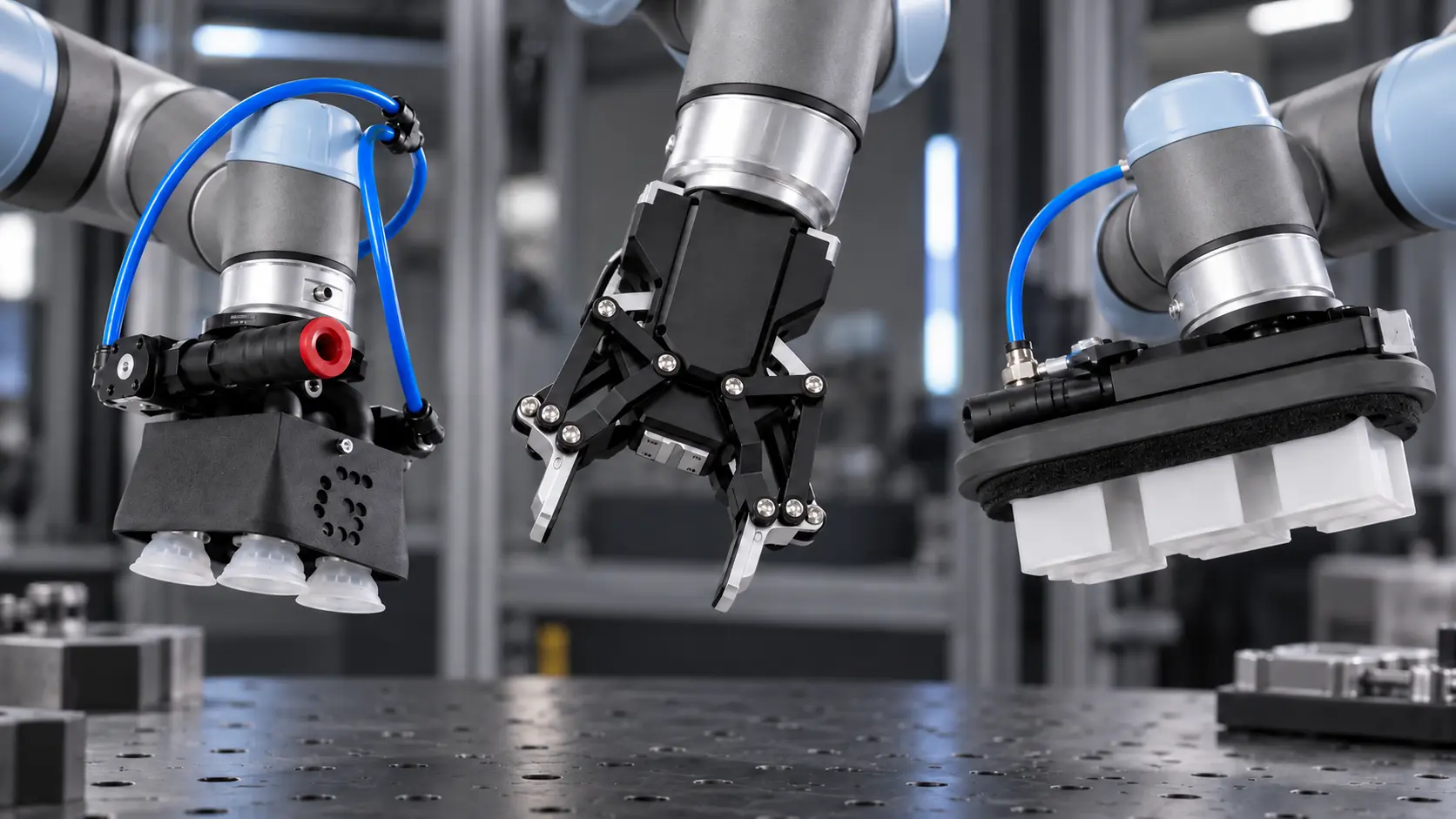 Cobots con herramientas finales adaptadas a cada aplicación