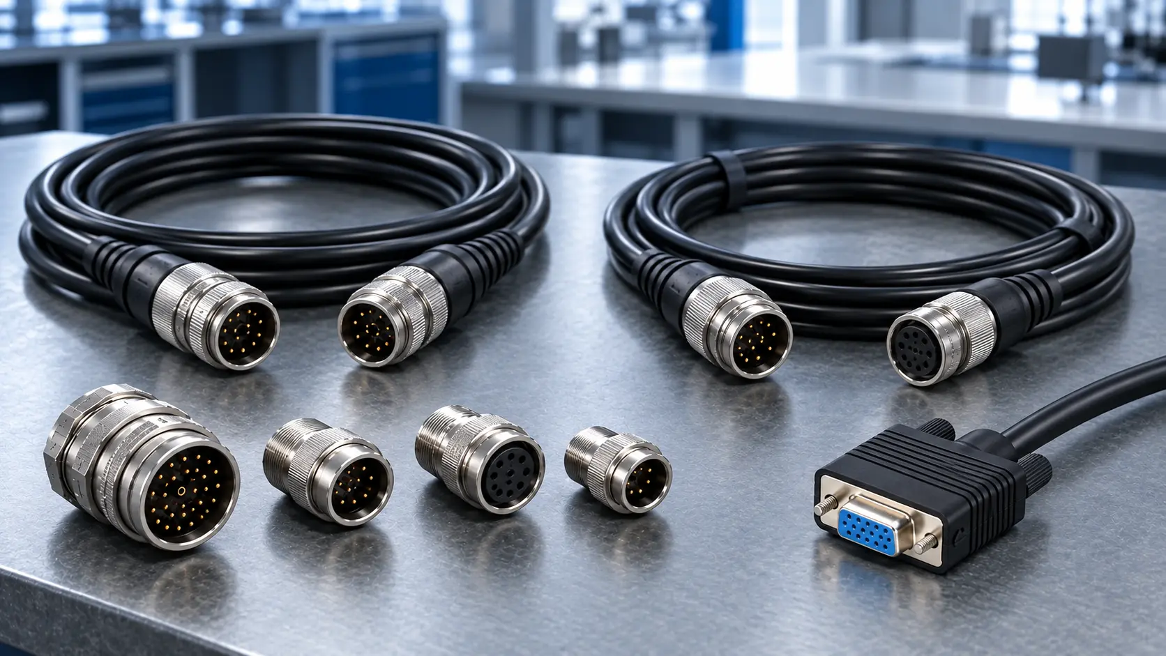 Cableados y conectores industriales a medida